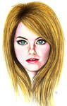 Emma Stone by subhankar-biswas