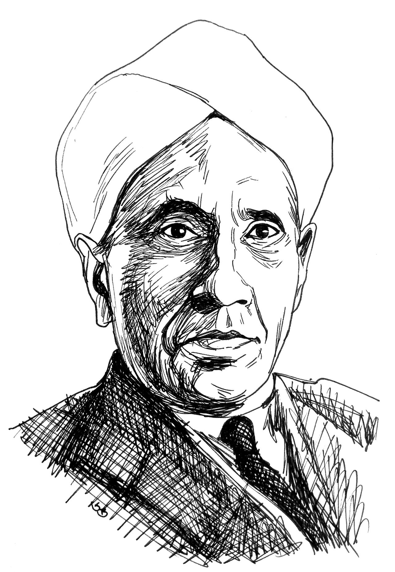 NSD21 - CV Raman by subhankar-biswas on DeviantArt