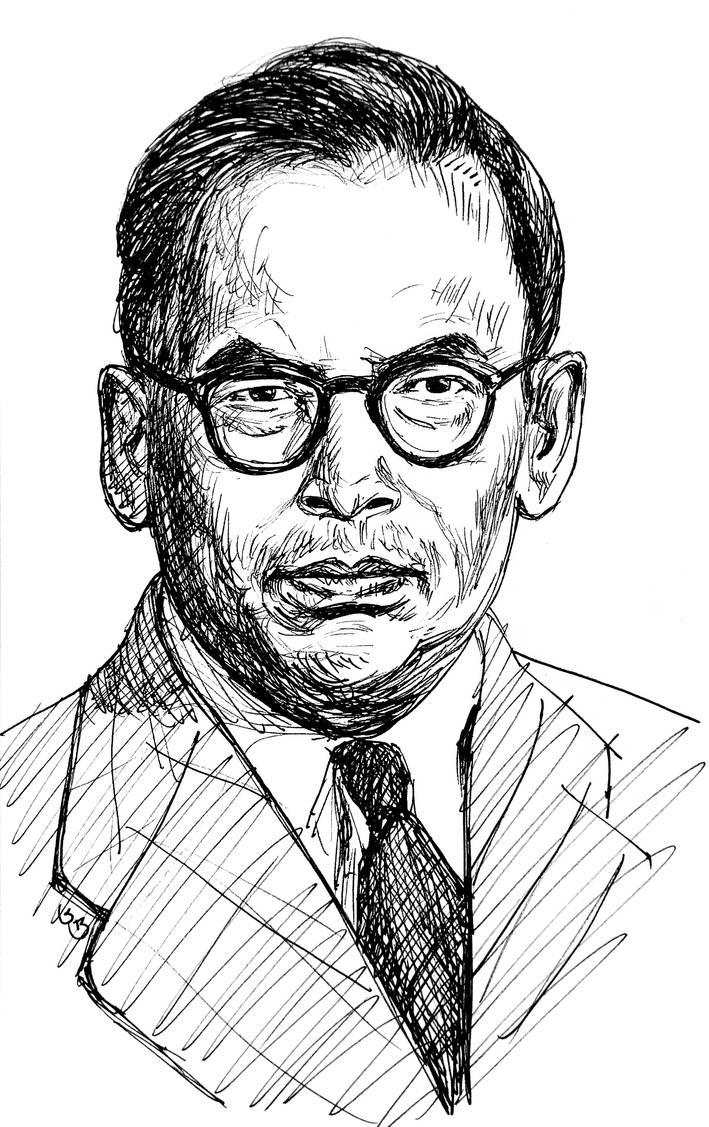 Meghnad Saha by subhankarbiswas on DeviantArt