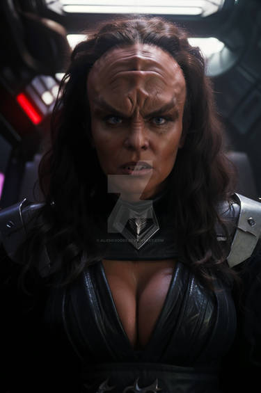 Female Klingon Warrior - batlh jIHegh!