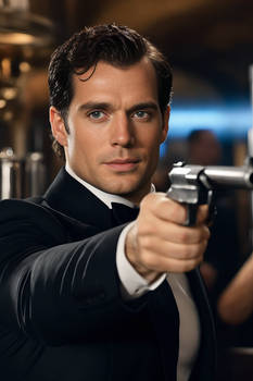 Henry Cavill as James Bond (2)