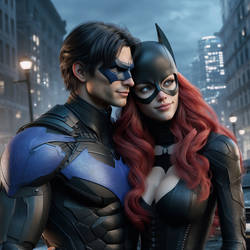 Nightwing and Batgirl (1)