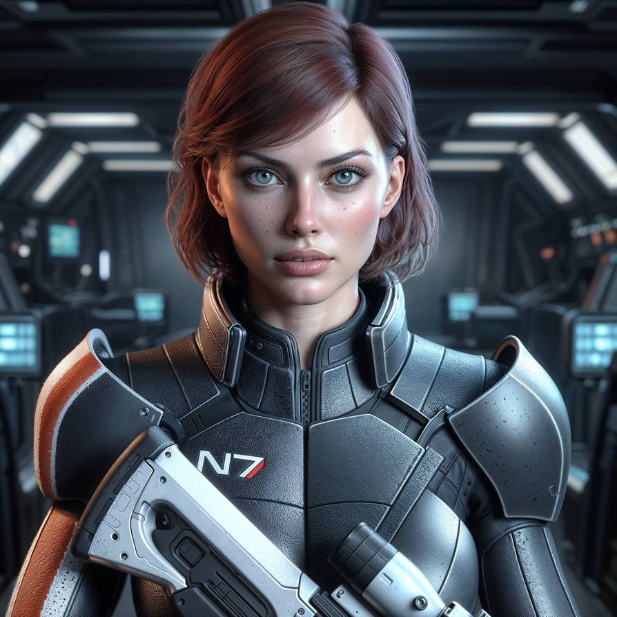 Mass Effect - Commander Shepard (1) by AlienFodder on DeviantArt