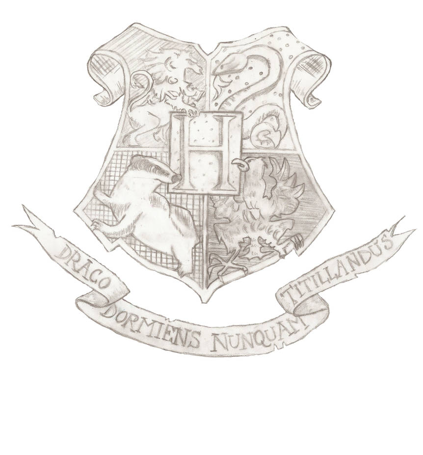 The Hogwarts Crest by ObsidianLeFay on DeviantArt