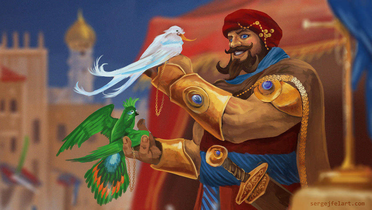 Merchant Bird Bird Merchant by Nowio on DeviantArt