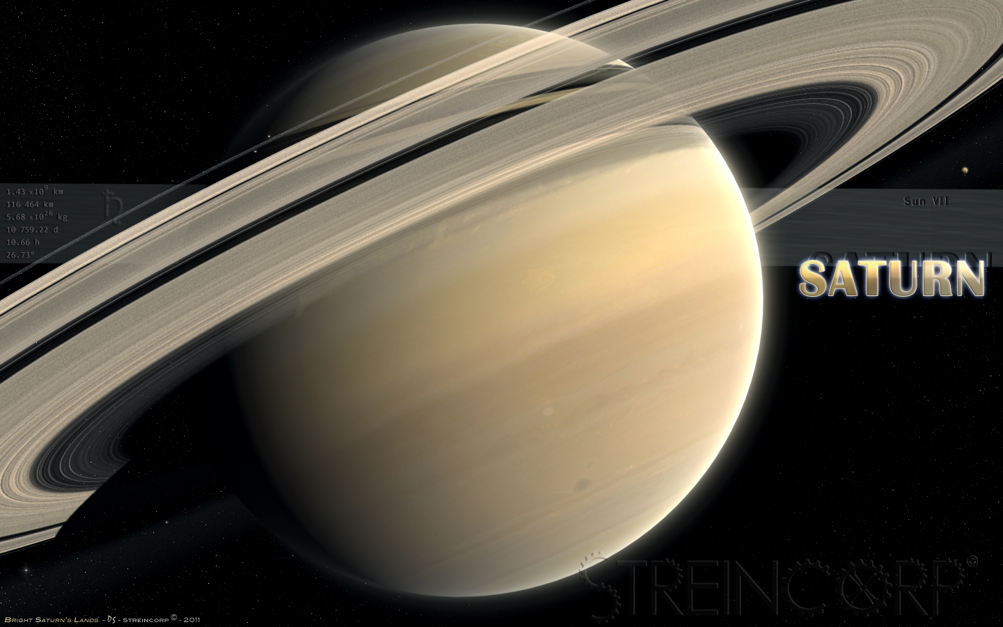 Bright Saturn's Lands