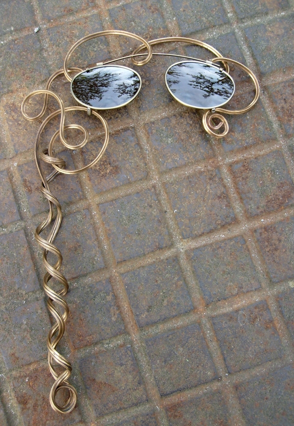 Lady's steampunk lorgnette