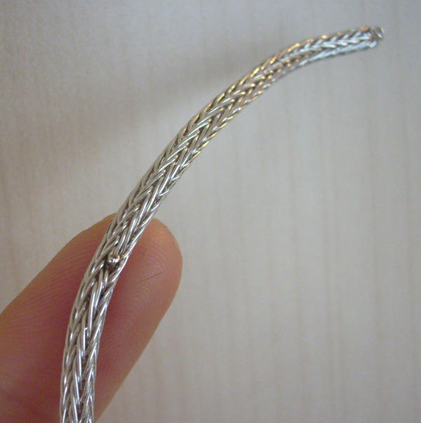 'viking knit' experiment 2