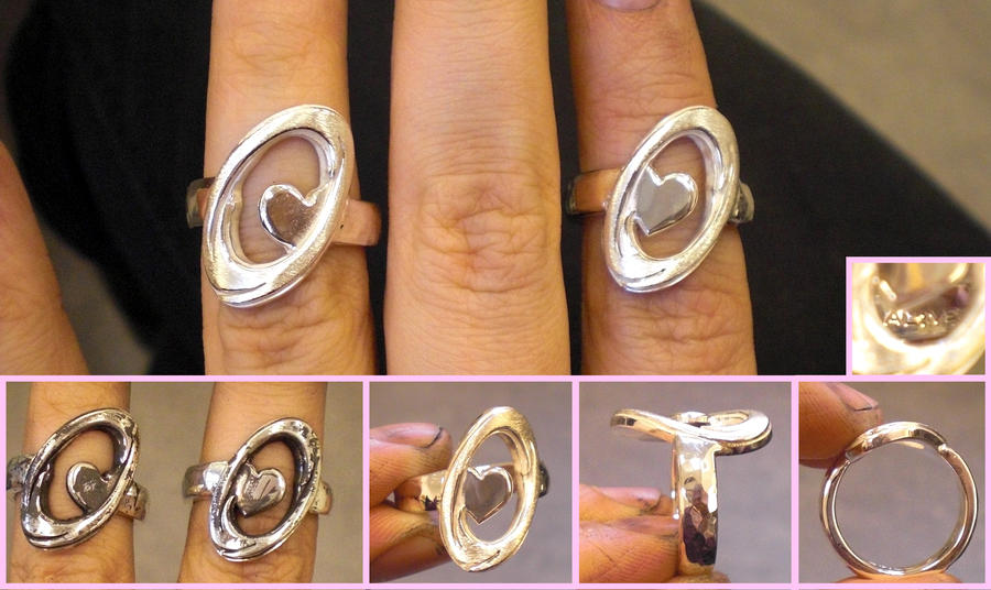 Still Alive Portal themed engagement rings