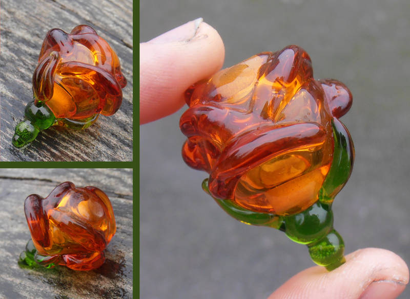 Rose perfume bottle by fairyfrog