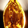 Dragon's Tear amber carving