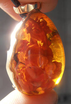 Amber dragon egg