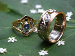 Sapphire wedding rings