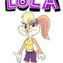 Looney Tunes Cartoons Lola Bunny design