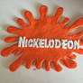 Nickelodeon logo (clay and puffy paint)