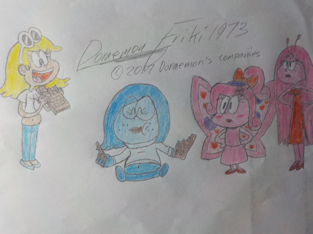 Sadness and Leni Loud belly stuffed by DoraemonFan2016 on DeviantArt