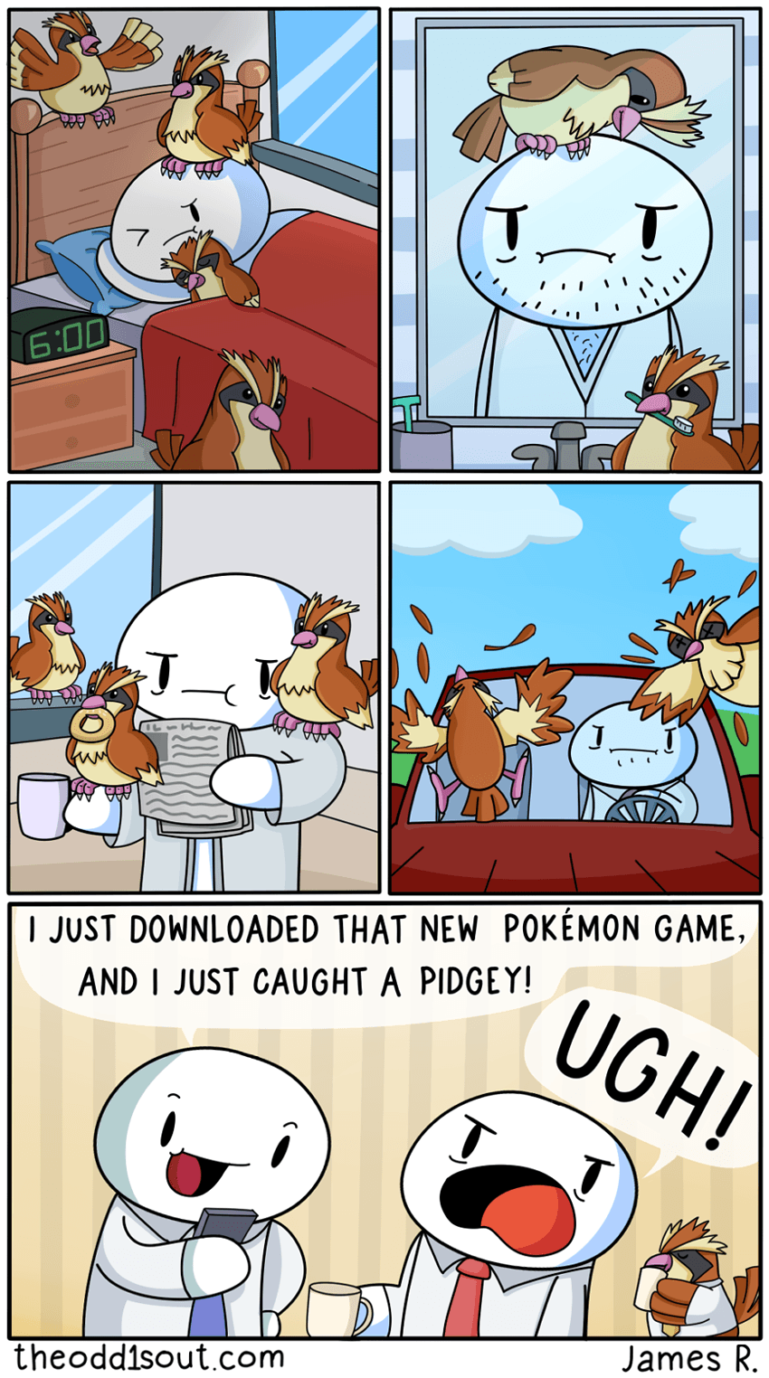 Piddly Problem Pidgey Problem by theodd1soutcomic on DeviantArt