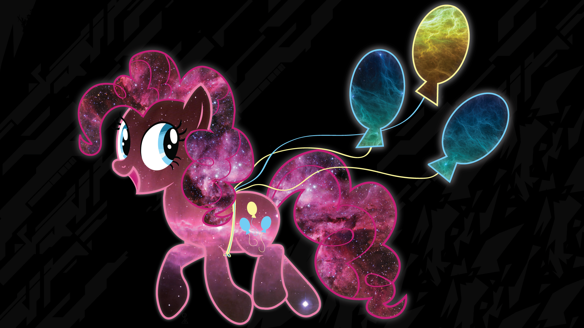 Intergalactic Pinkie Pie Wallpaper