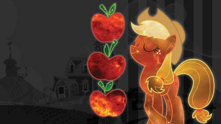 Astral Applejack Wallpaper