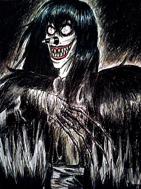 Old Laughing Jack drawing