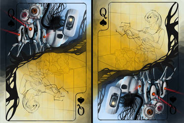 Portal Playing Card WIP