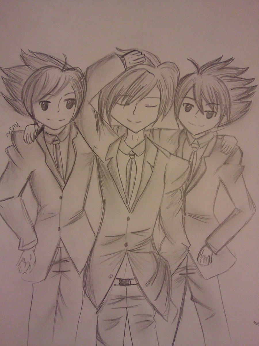 Hikaru, Kaoru and Tamaki