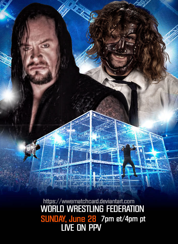 Mankind Vs Undertaker Hell In A Cell The Undertaker vs Mankind HELL IN A CELL MATCH by WWEMatchCard on