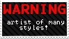 Warning: Art Of Many Styles