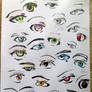 Eyes sheet 1