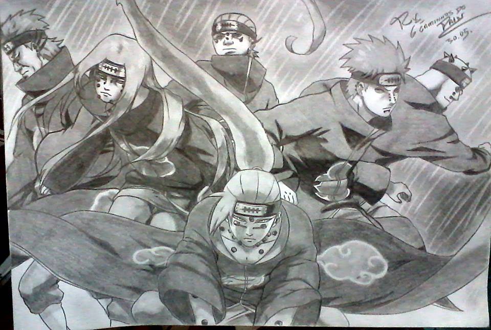 6 Paths Of Pain Akatsuki By Robert Sennin On Deviantart 6 Paths Of Pain Akatsuki By Robert Sennin On Deviantart