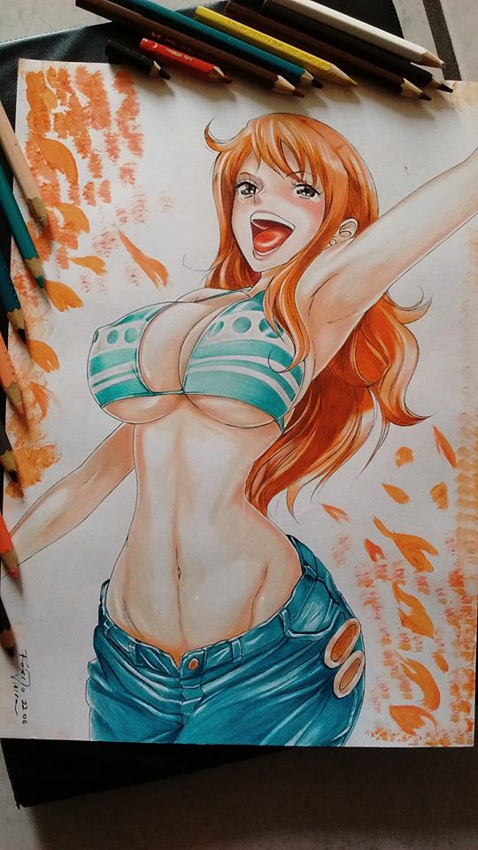 Nami One Piece By Robert Sennin On Deviantart Nami One Piece By Robert Sennin On Deviantart