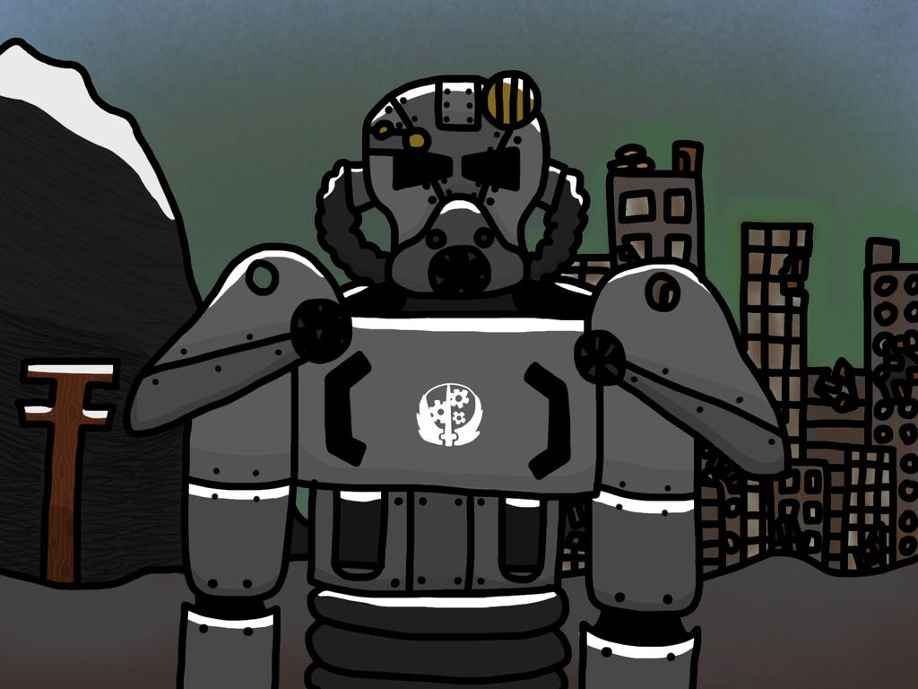 Fallout drawing by DominosStuff on DeviantArt