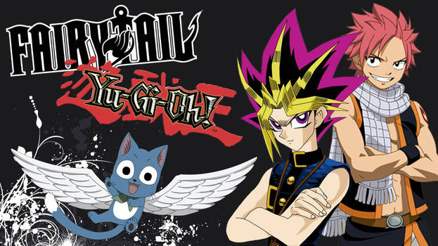 Fairy Tail / Yu-Gi-Oh Wallpaper