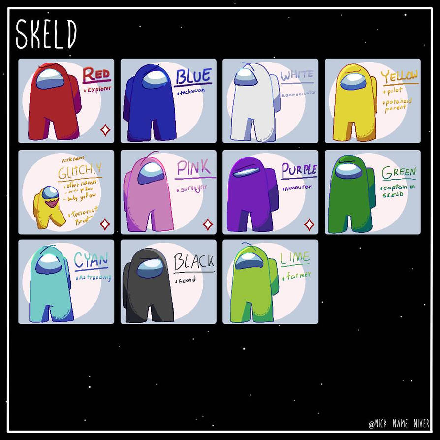 Rodamrix among us: skeld by NicknameRiver on DeviantArt