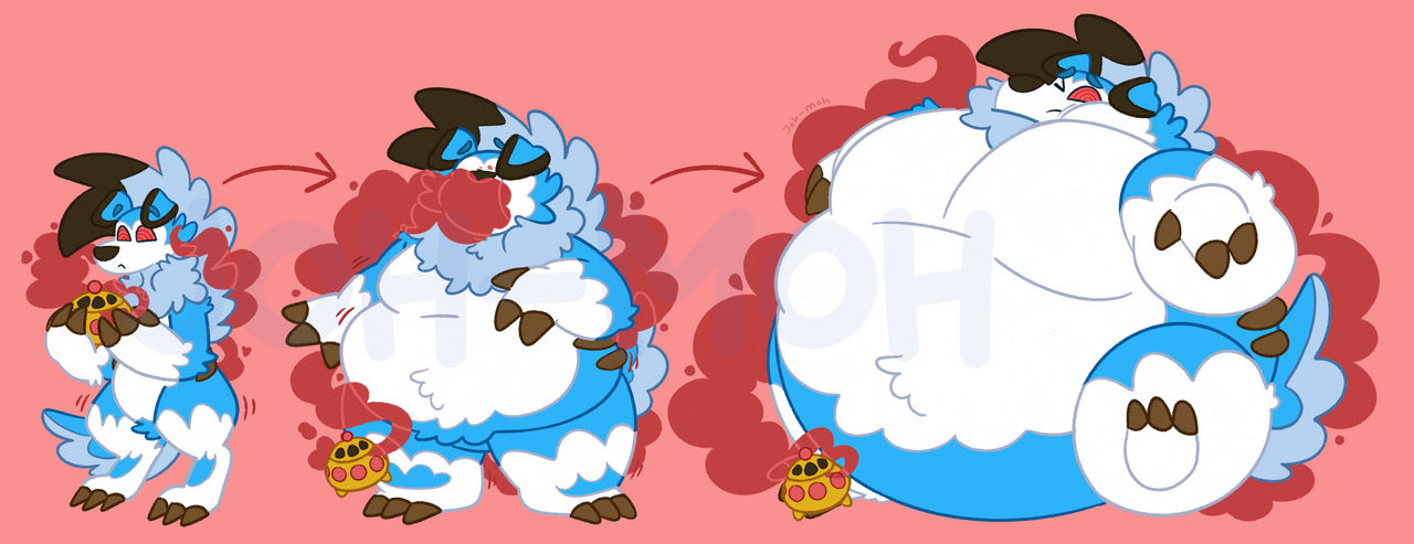Pokemon Inflantion Full Incense (Lycanroc Pokemon Inflation) by Joh-Moh on DeviantArt