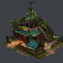 Age of Empires 2 Wood Elves town center