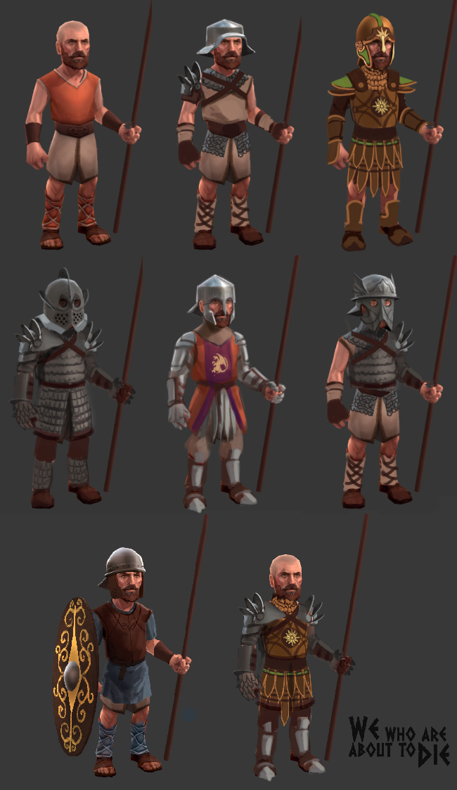 We who are about to Die - Armor set concept art by JordyLakiere