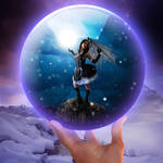 Snowglobe by DemoraFairy