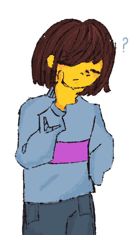 Debug Frisk frisk by DurrHuntertale on DeviantArt