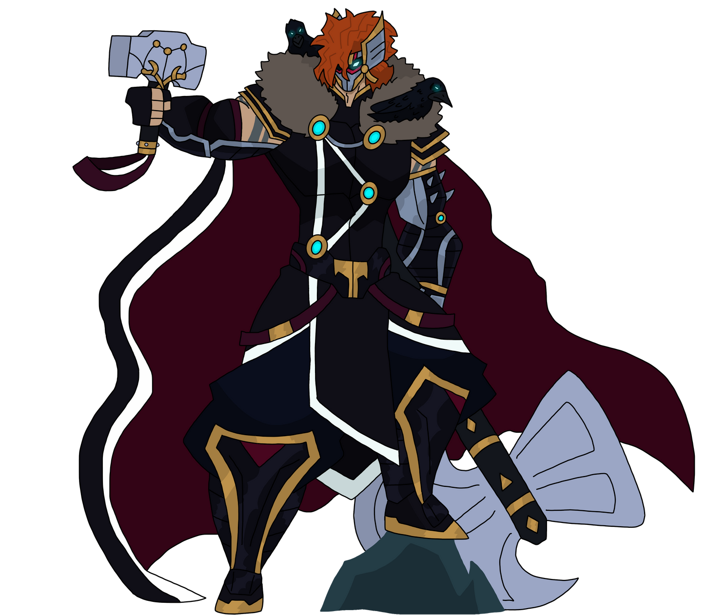 Knight Thor King Thor by 5j6mmm on DeviantArt