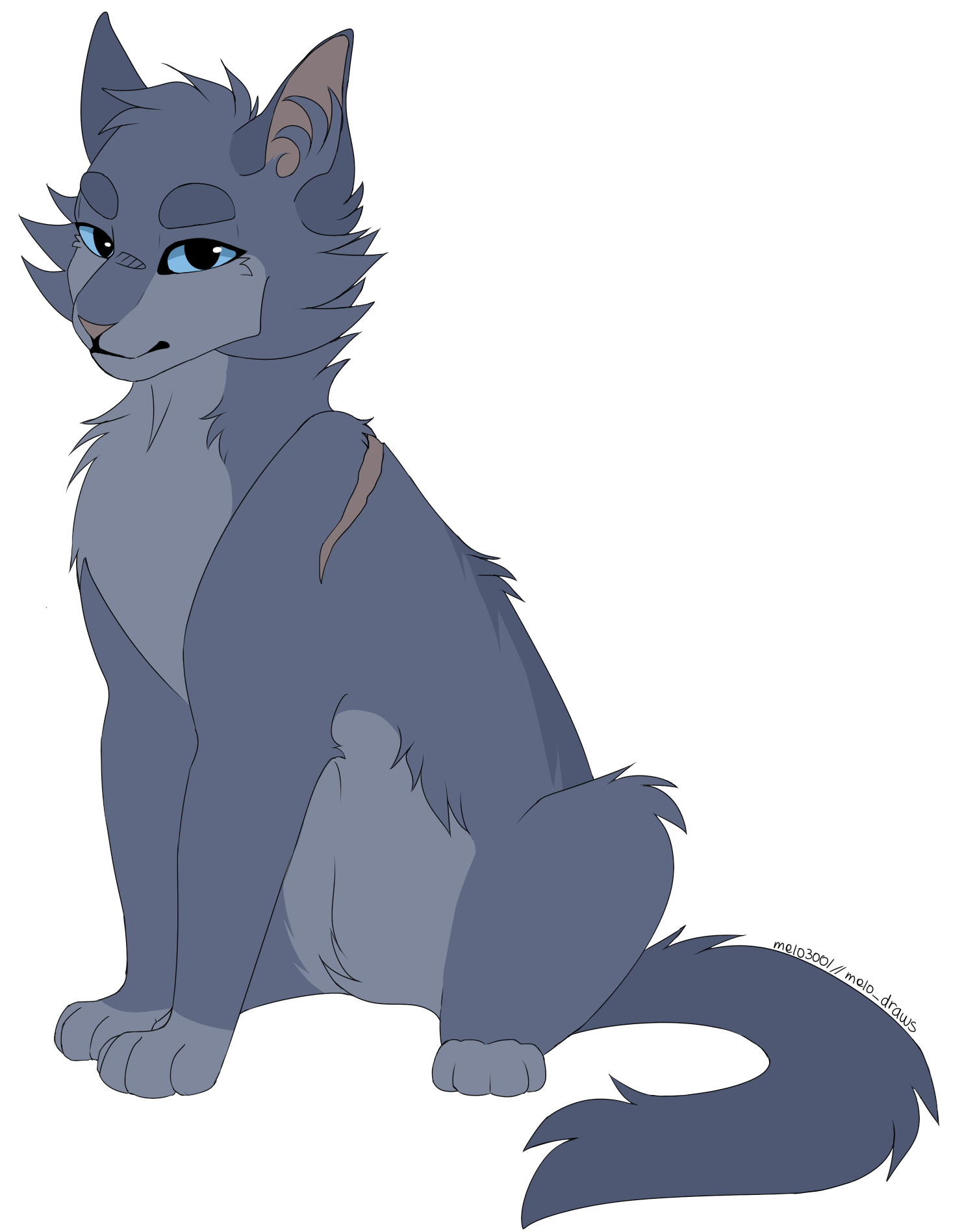 Bluestar by Muzli on deviantART  Warrior cats, Warrior cats art