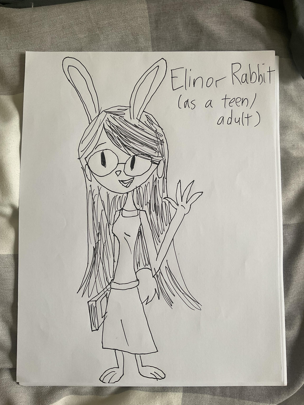 Elizabeth Rabbit Fapachi Elinor Rabbit as a teen or an adult by KameronKartoonz2000 on DeviantArt