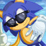 Sonic pixel beach