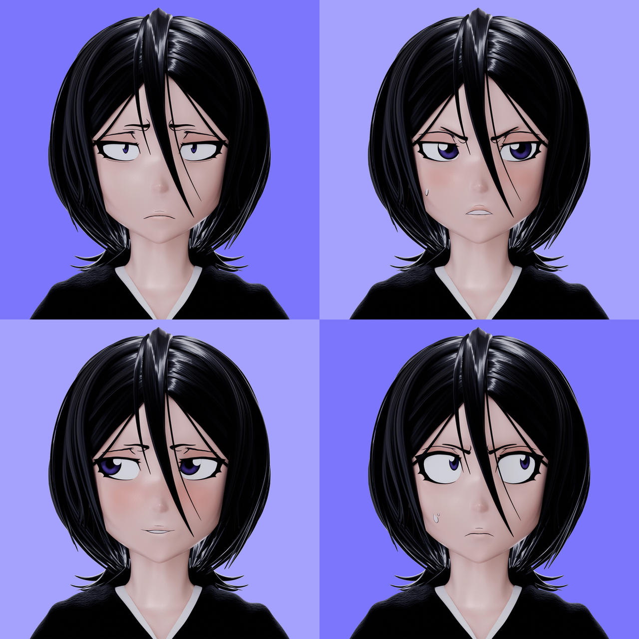 Rukia from Bleach #2 by Kleydesigns on DeviantArt