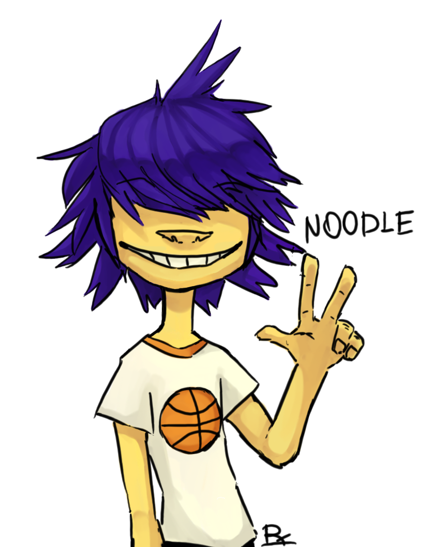 the doodle of Noodle