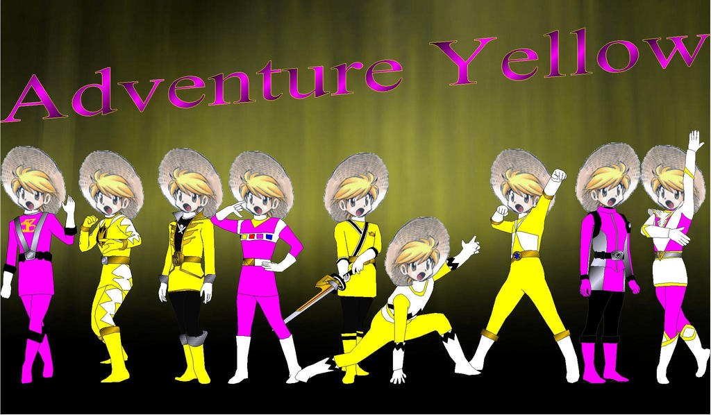 Yellow Adventure Rangers for Pikatwig by RAatNYSBA on DeviantArt