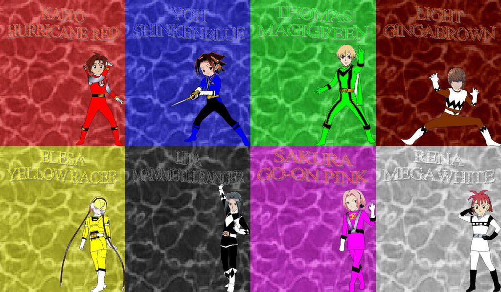 Anime Rangers 3 for Davontew1