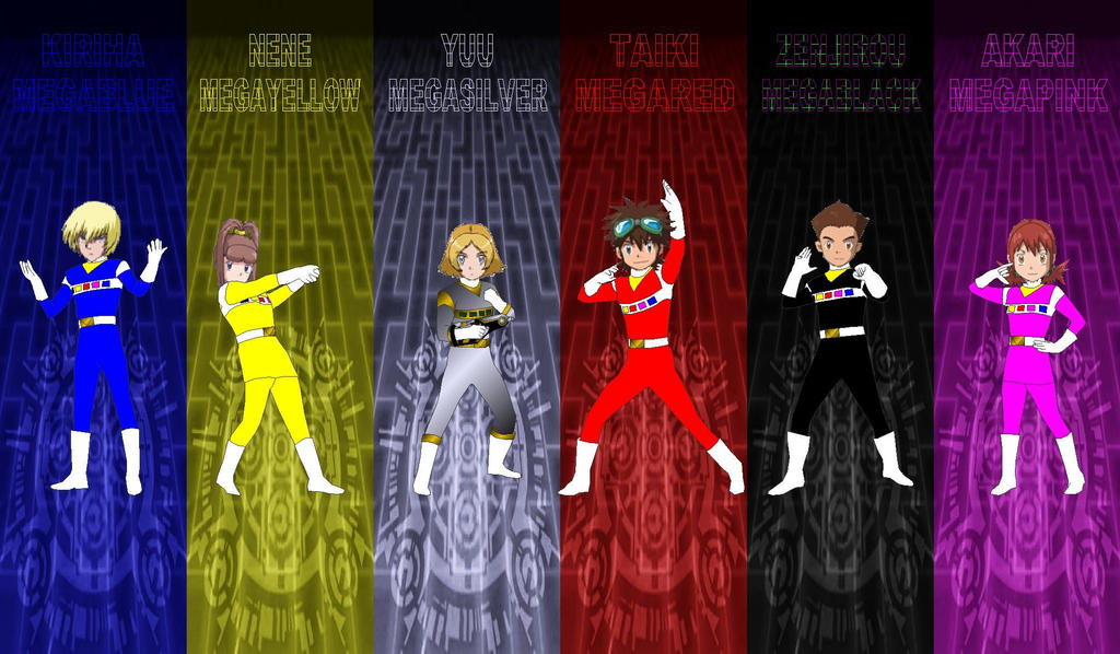 Digimon Gokaiger Megaranger by RAatNYSBA on DeviantArt