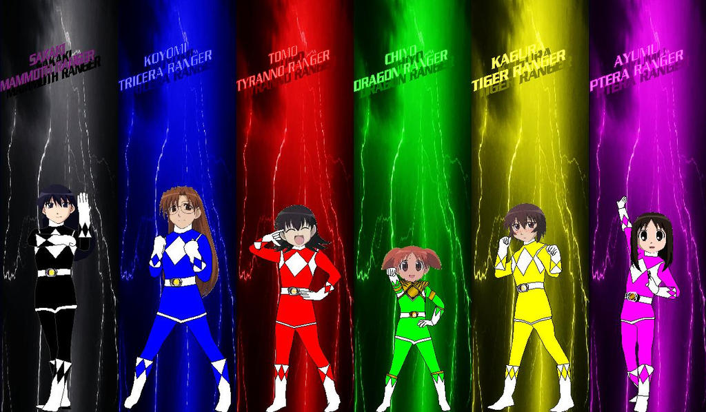 Azumanga Zyuranger for DancrewProductions