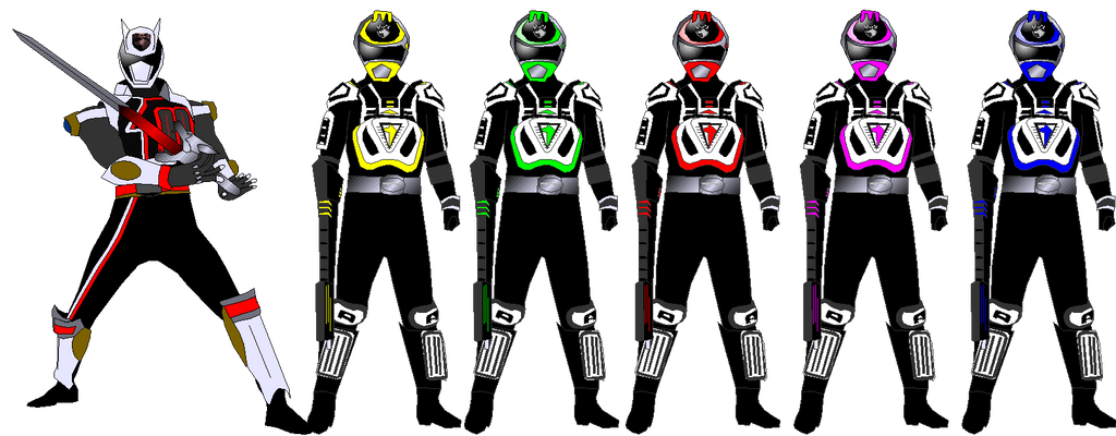 Alex Shadow Ranger A Squad with Shadow Ranger for MegaElekid947 by RA2135 on DeviantArt